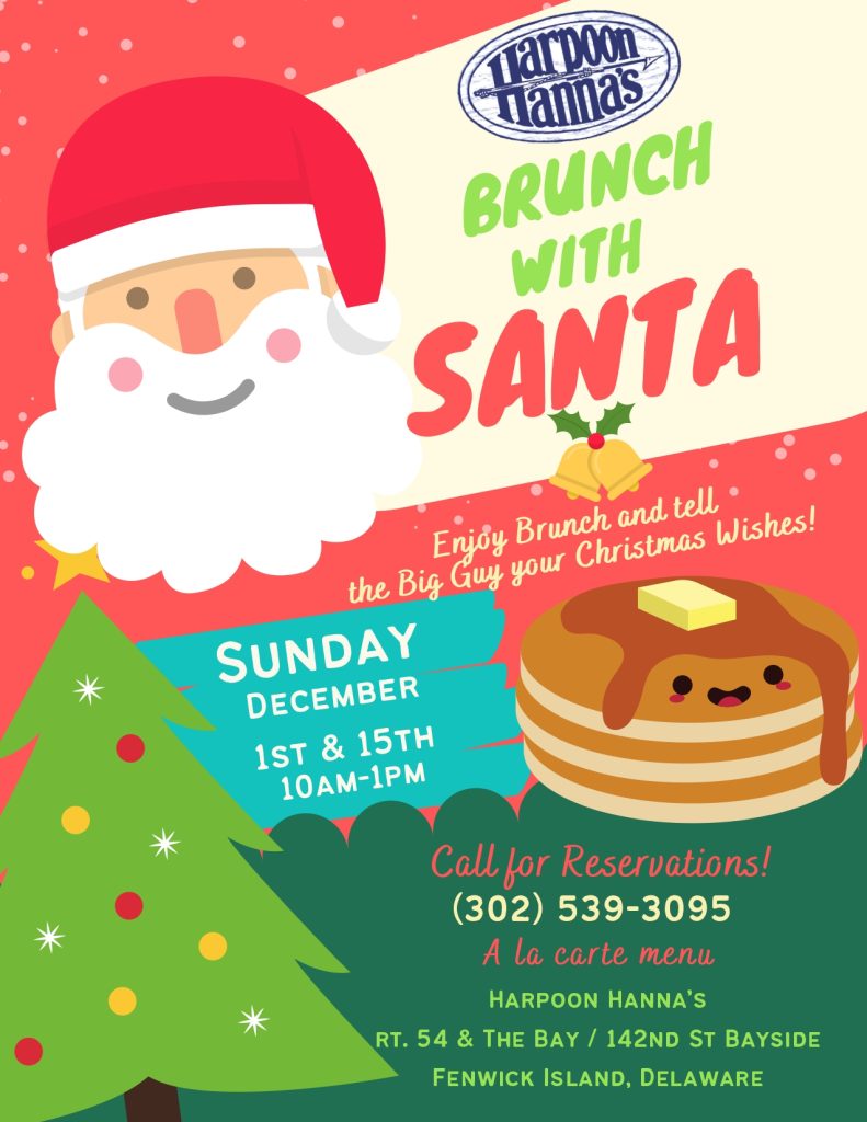 Brunch with Santa flyer